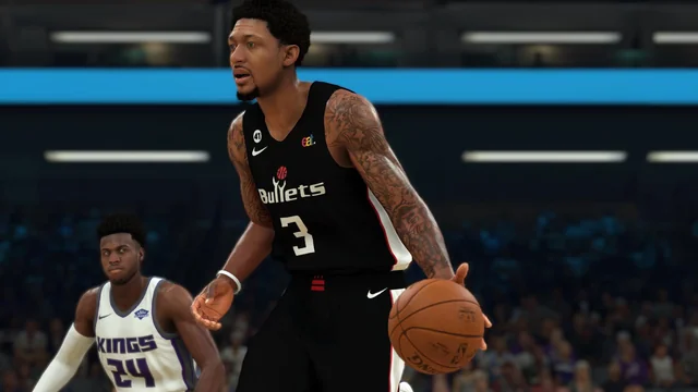 Wizards Black Jerseys Mahmood NBA 2K