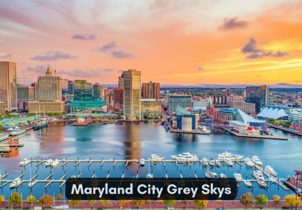 Maryland City Grey Skys